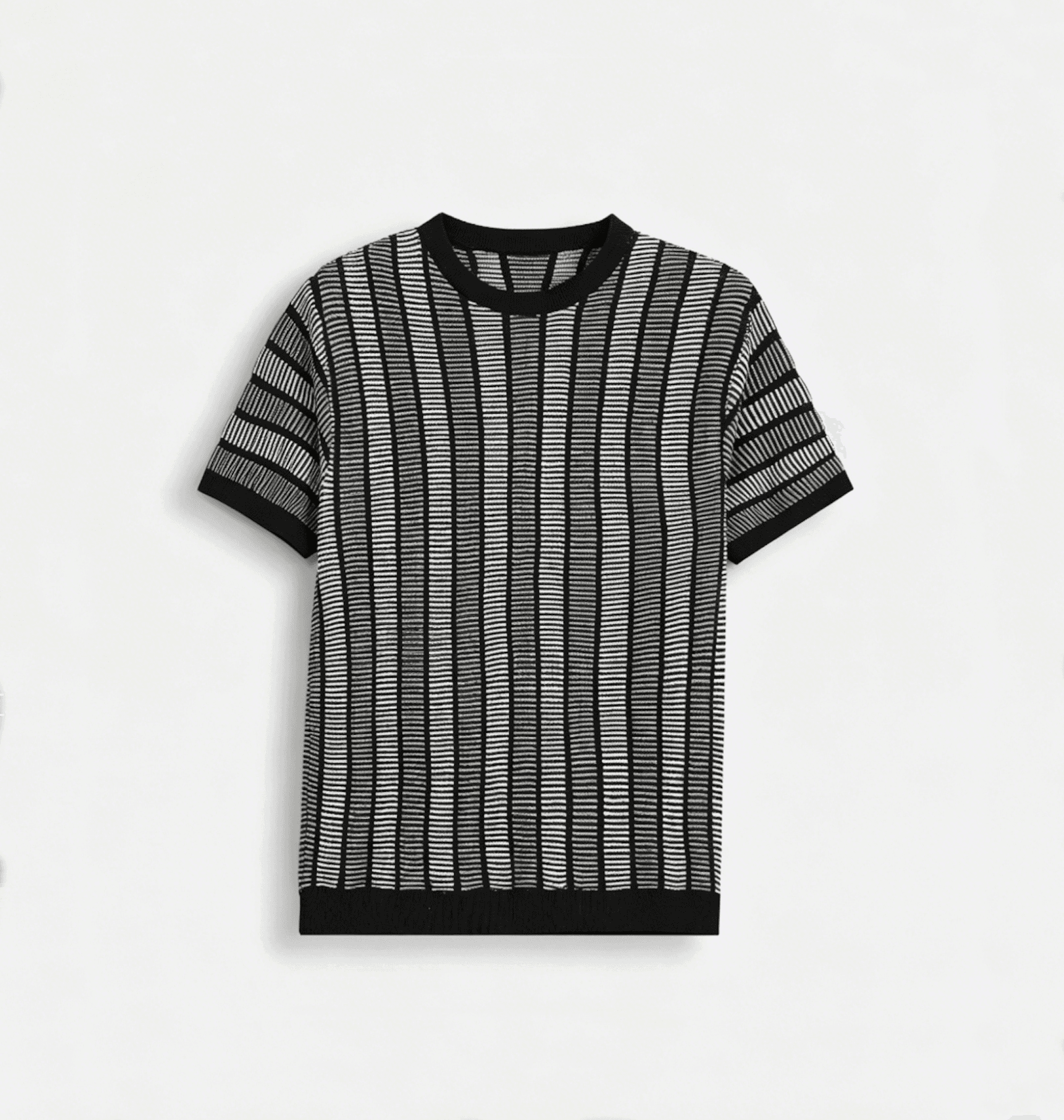 Textured Knitted Shirt